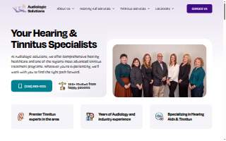 Audiologic Solutions website