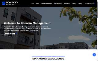 Bonacio Management website