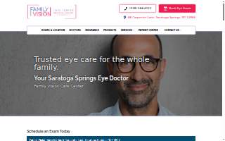 Family Vision Care Center website