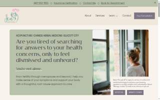 Jen Acupuncture and Herbs Saratoga website