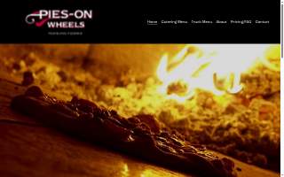 Pie's On Wheels Traveling Pizzeria website