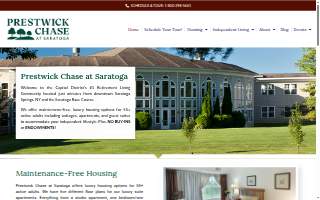 Prestwick Chase at Saratoga website