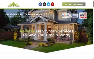 Saratoga Handyman Service LLC website