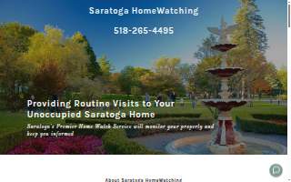 Saratoga HomeWatching website