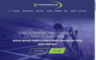 Athletes Performance Care website