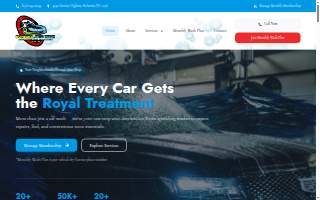 Bohemia Auto Wash website