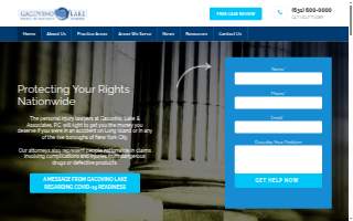 Gacovino, Lake & Associates, P.C. website