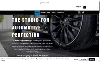 Gloss Gang Detailing website