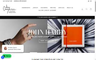 Kay Cameron Jewelers website