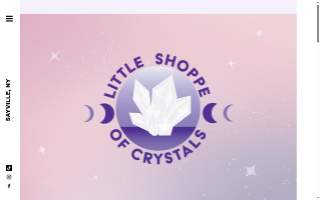 Little Shoppe of Crystals website