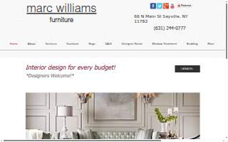 Marc Williams Furniture website