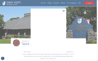Saint Ann's Thrift Shop website