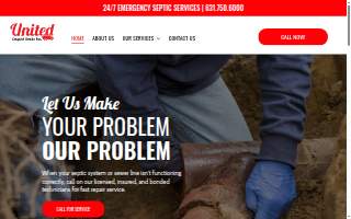 United Cesspool Services Inc of Sayville website
