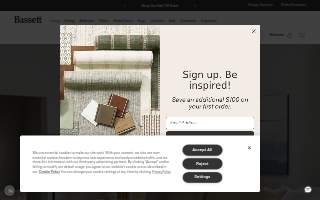 Bassett Furniture of Sandy Springs website