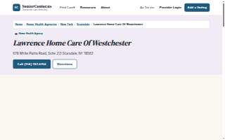 Home Care Agency Westchester website