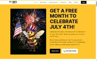 Honey Store It of Scarsdale website