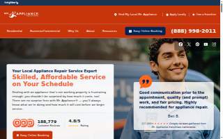 Mr. Appliance of Scarsdale-Mount Kisco-Brewster website