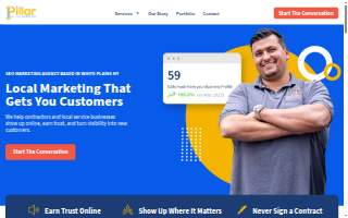 Pillar Digital Marketing Agency of Scarsdale website