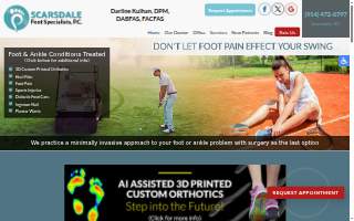Scarsdale Foot Specialists: Darline Kulhan, DPM website