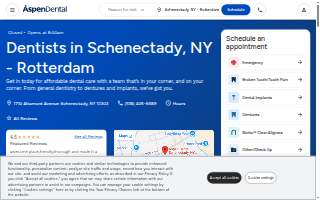 Aspen Dental - Schenectady, NY - Rotterdam website