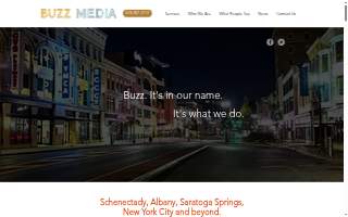 Buzz Media Solutions website
