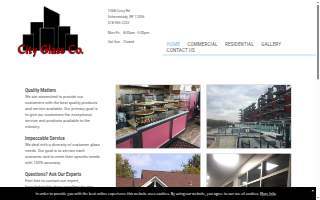 City Glass CO website