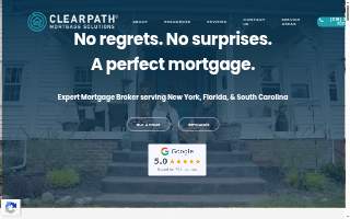 ClearPath Mortgage Solutions website