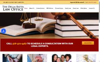 Della Ratta Law Office website