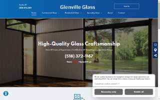 Glenville Glass website