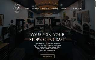 Last Nerve Tattoo website