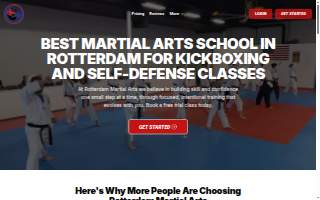 Rotterdam Martial Arts of Schenectady website