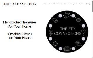 Thrifty Connections website