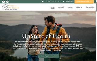 UpState of Health website