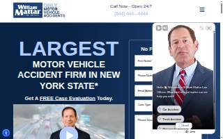 William Mattar Albany Accident Lawyers website