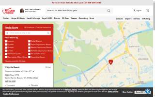 Guitar Center of Selden website