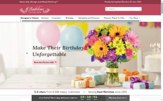 Bailstone Flower Shop website