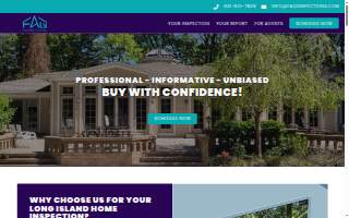 FAQ Inspections website