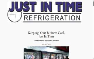 Just in time refrigeration website