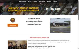 Village Music Shoppe website