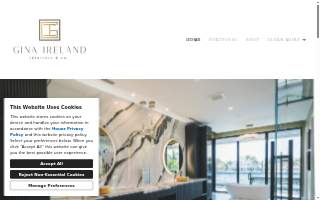 Gina Ireland Interiors website
