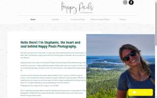 Happy Pixels Photography website