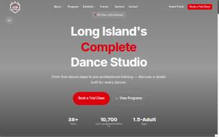 KP Dance Center website
