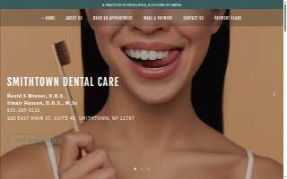 Smithtown Dental Care website