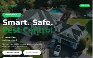 Squito - Smart. Safe. Pest Control website