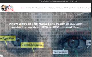 Tell All Digital website