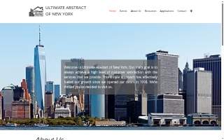 Ultimate Abstract of New York website