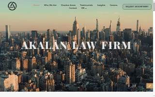Akalan Law Firm, PLLC of Pearl River website