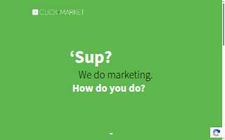 Click and Market website