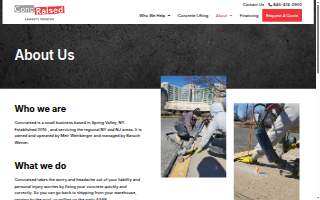 Concraised website