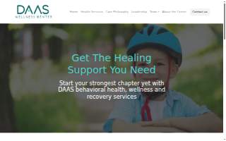 Daas Wellness Center website